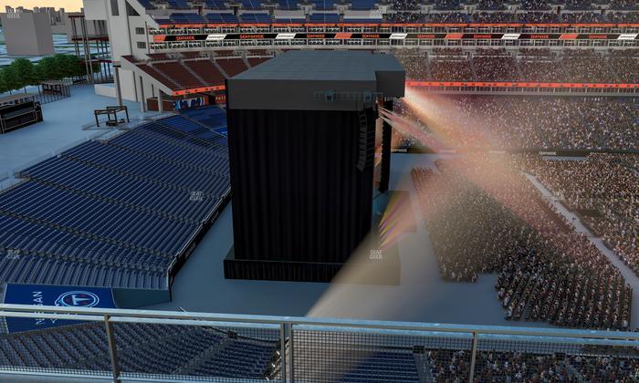 Nissan Stadium - Section Loge 338 Seat View