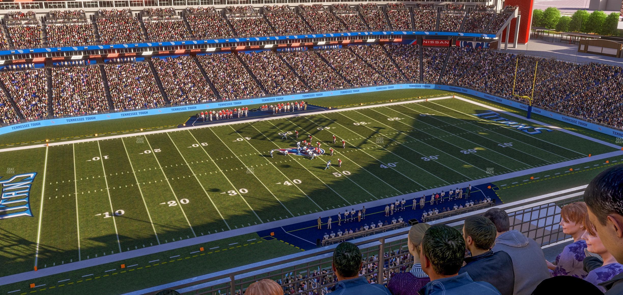 Nissan Stadium - Section Loge 338 Seat View