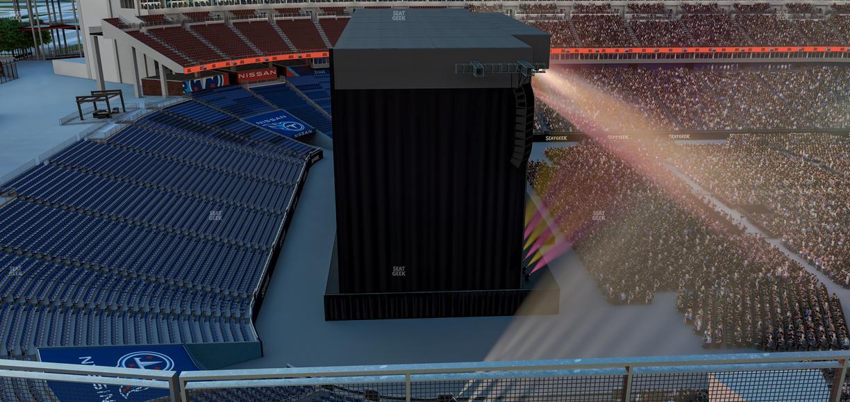 Nissan Stadium - Section Loge 339 Seat View