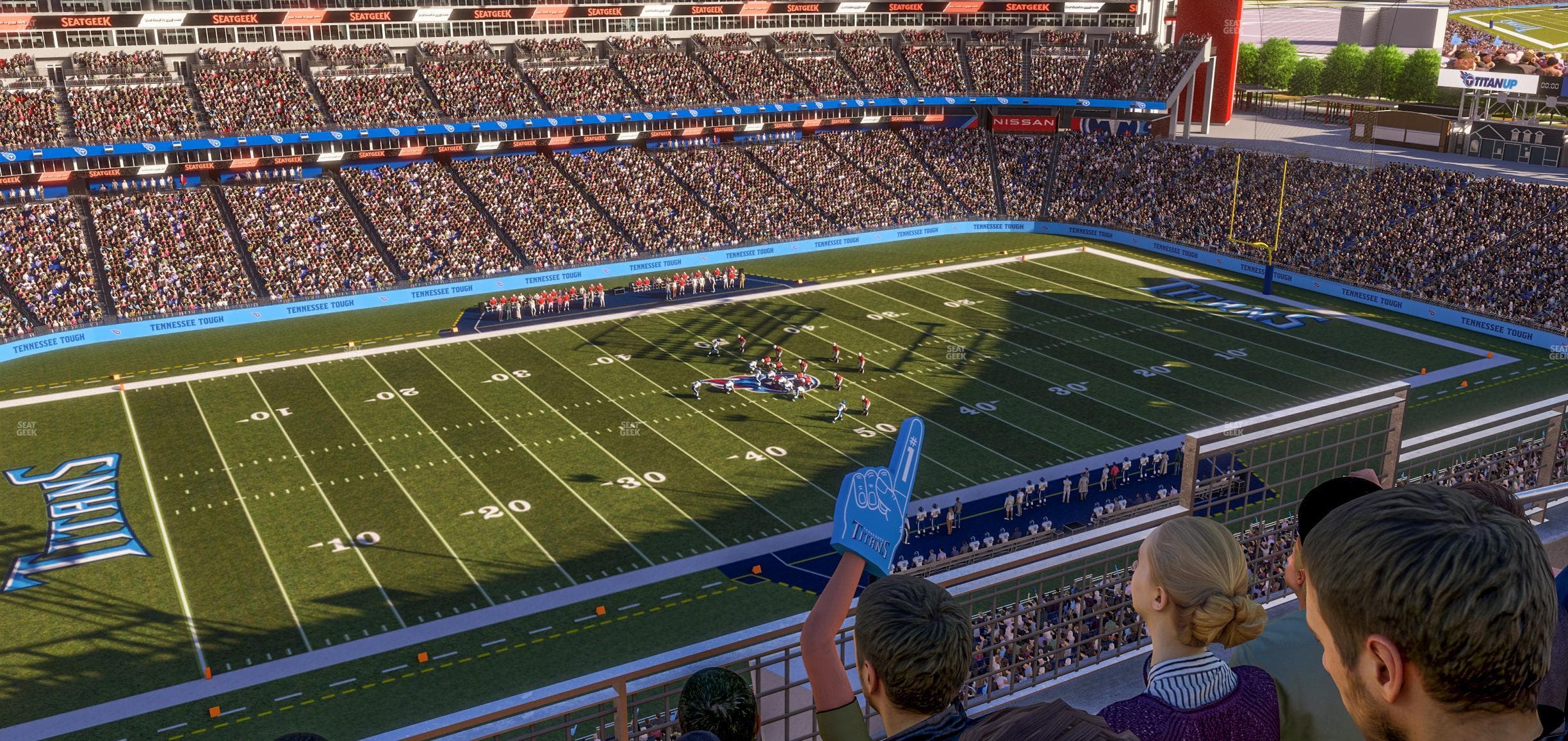 Nissan Stadium - Section Loge 339 Seat View
