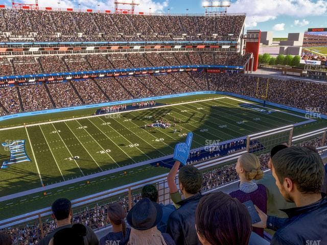 Nissan Stadium - Section Loge 339 Seat View