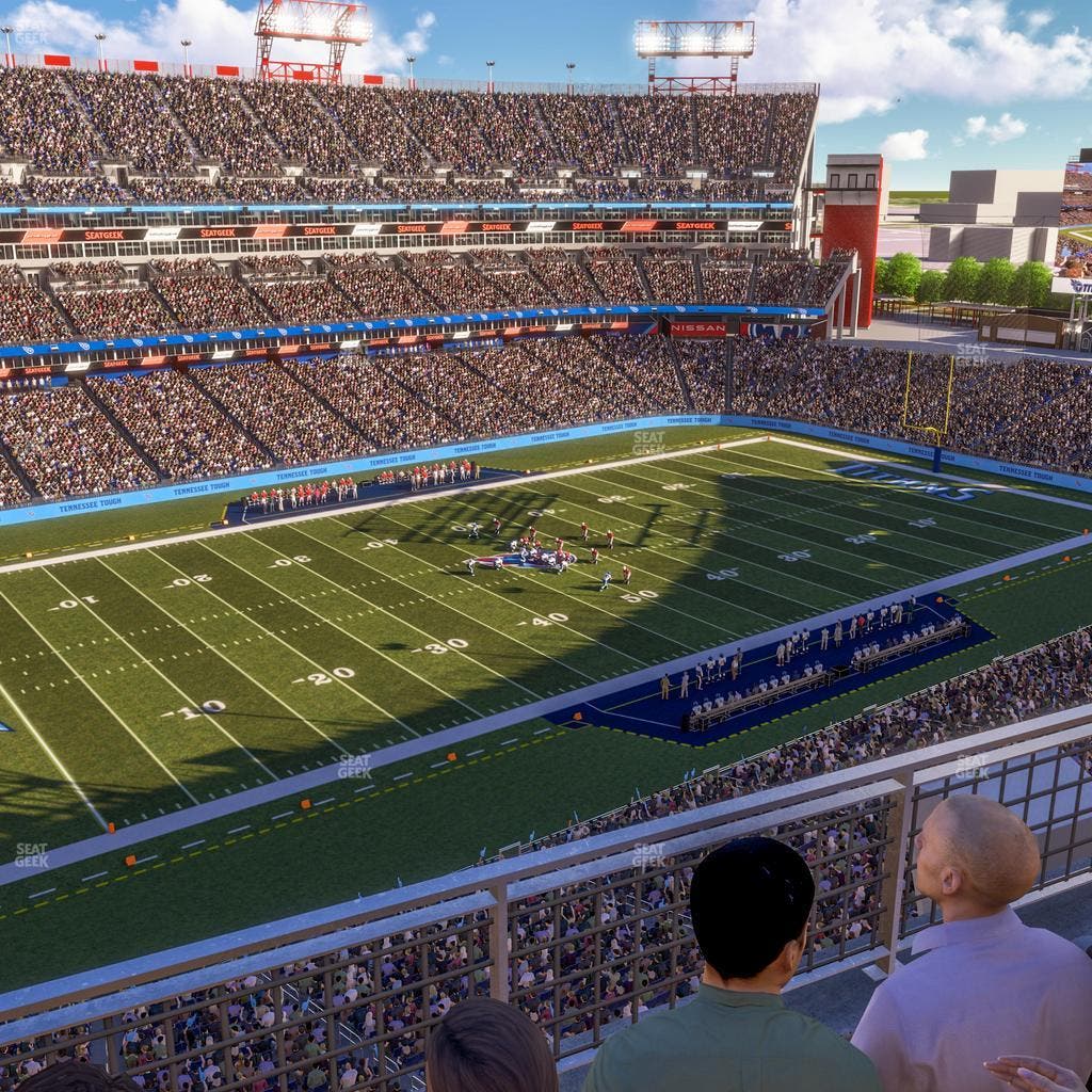 Nissan Stadium - Section Loge 340 Seat View