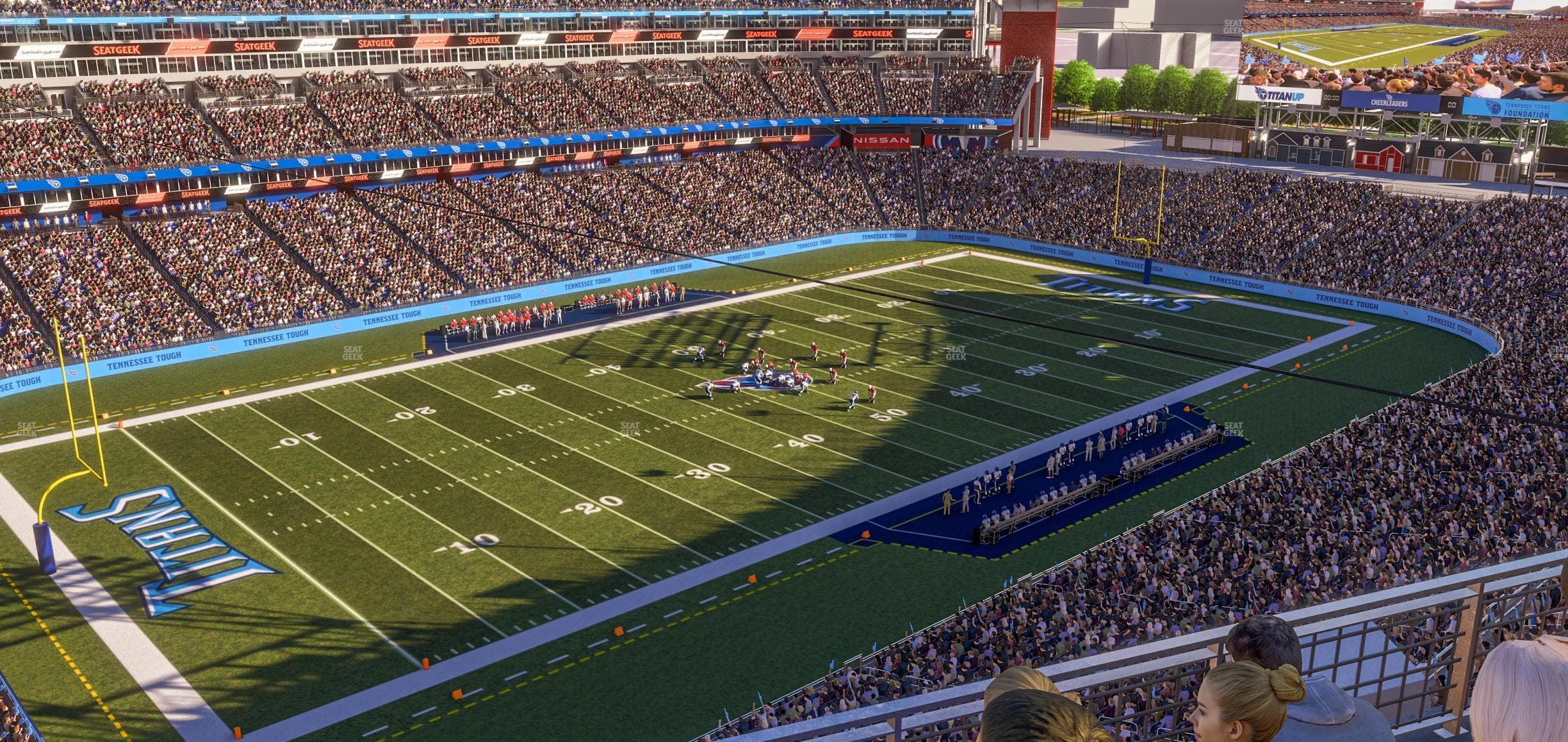 Nissan Stadium - Section Loge 341 Seat View