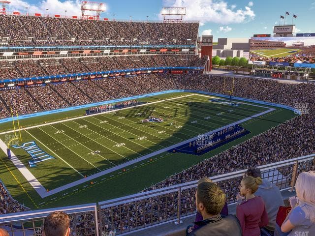 Nissan Stadium - Section Loge 341 Seat View