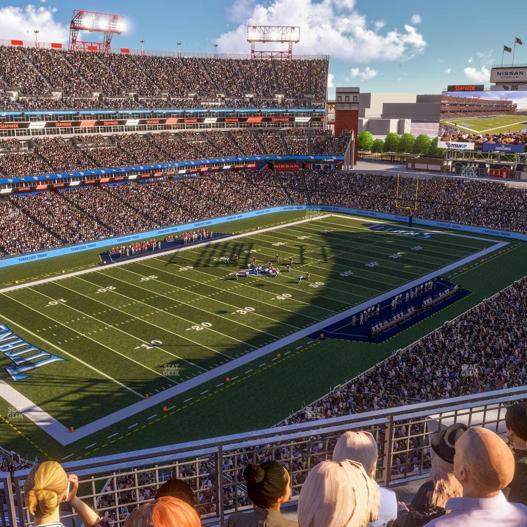 Nissan Stadium - Section Loge 342 Seat View
