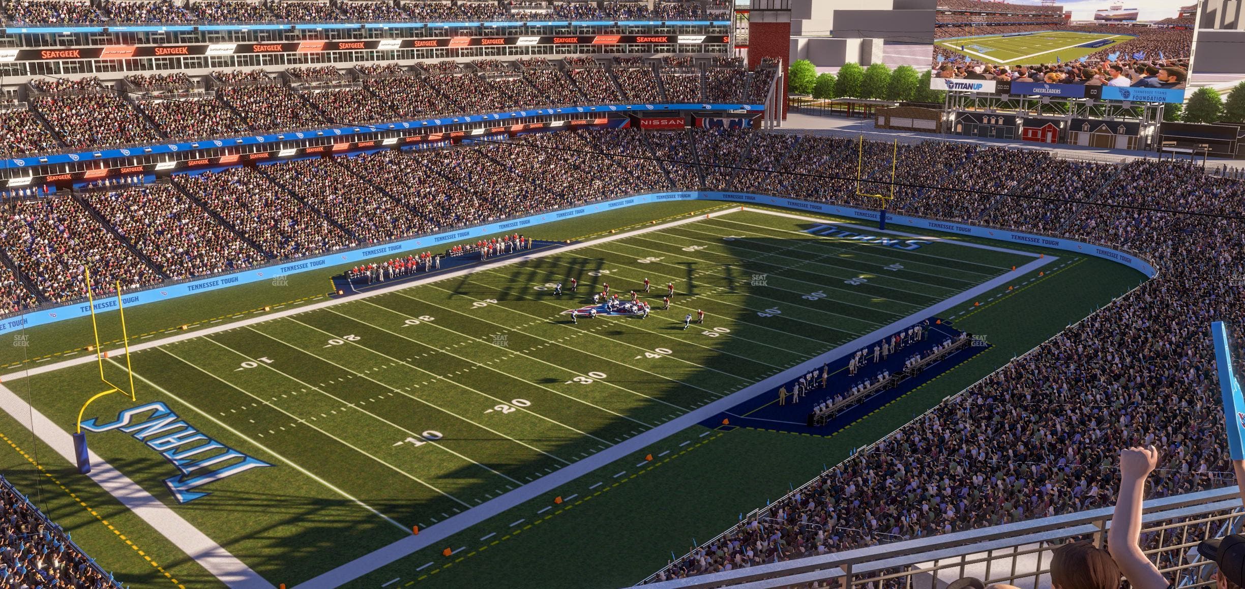 Nissan Stadium - Section Loge 342 Seat View