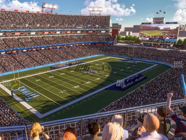 Nissan Stadium - Section Loge 342 Seat View