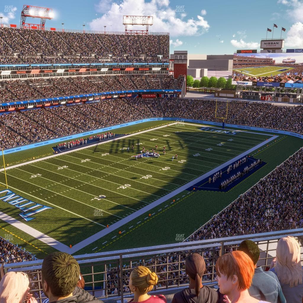 Nissan Stadium - Section Loge 343 Seat View