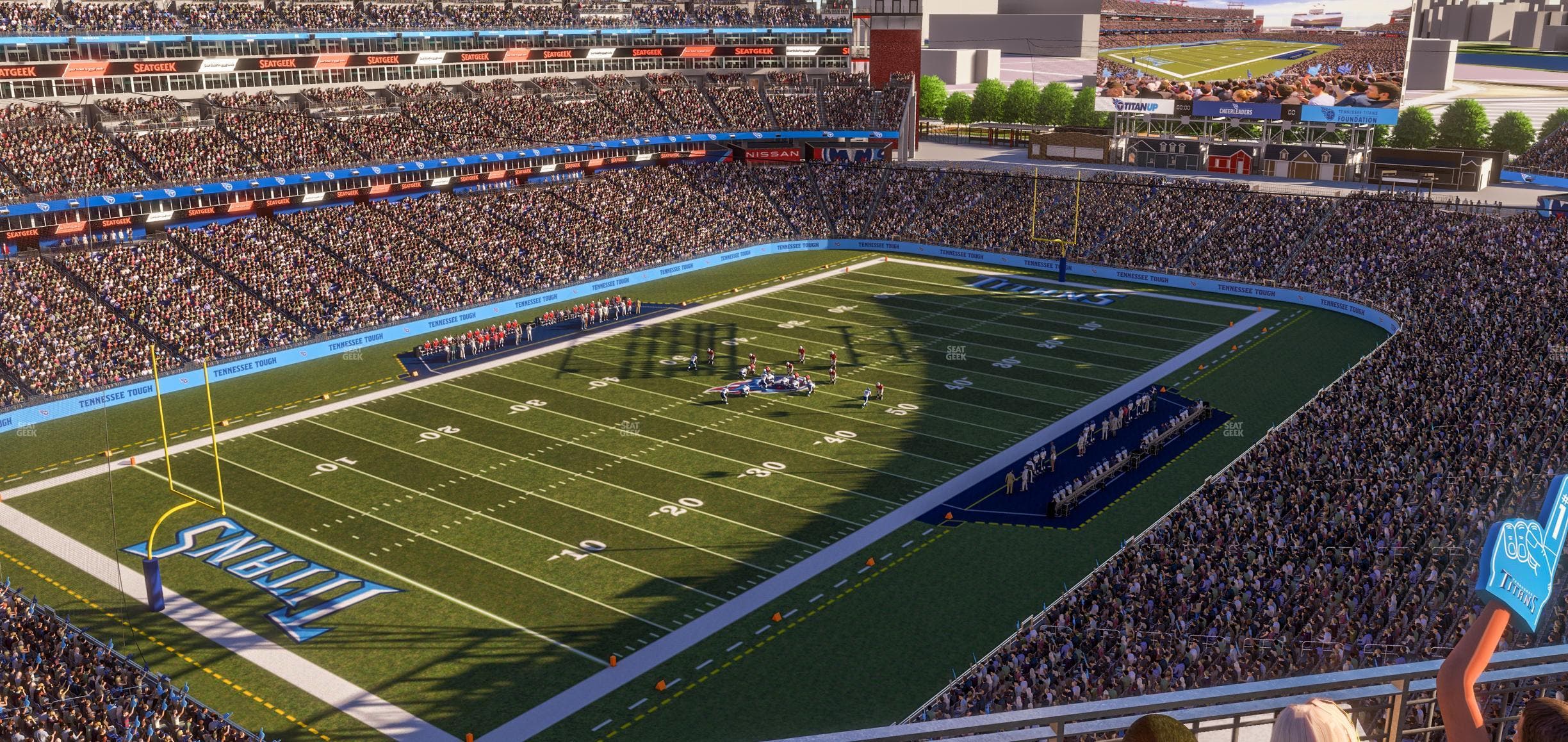 Nissan Stadium - Section Loge 343 Seat View