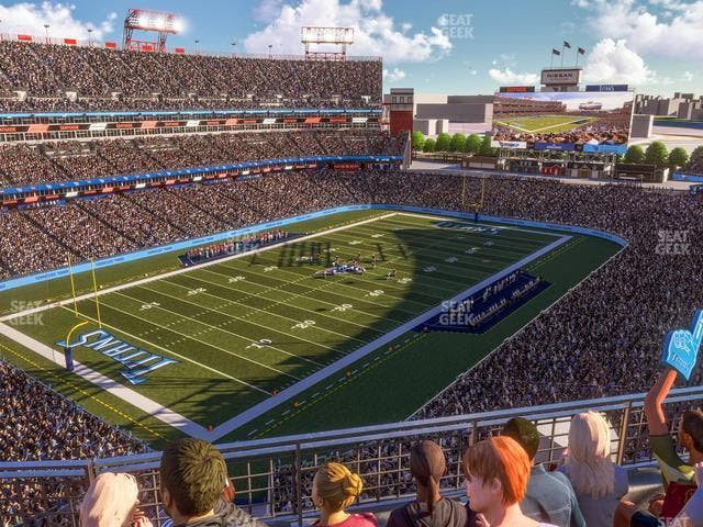 Nissan Stadium - Section Loge 343 Seat View