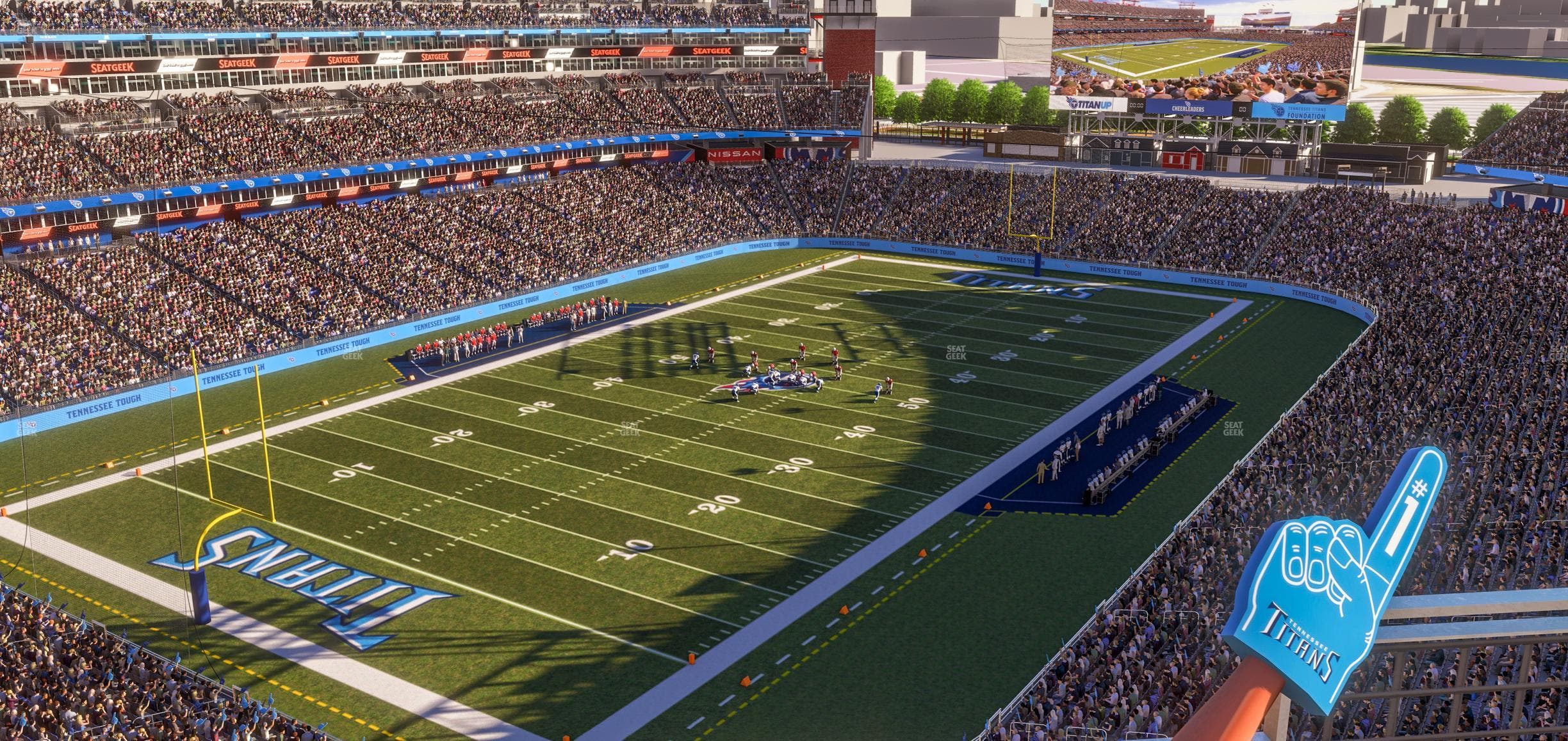 Nissan Stadium - Section Loge 344 Seat View