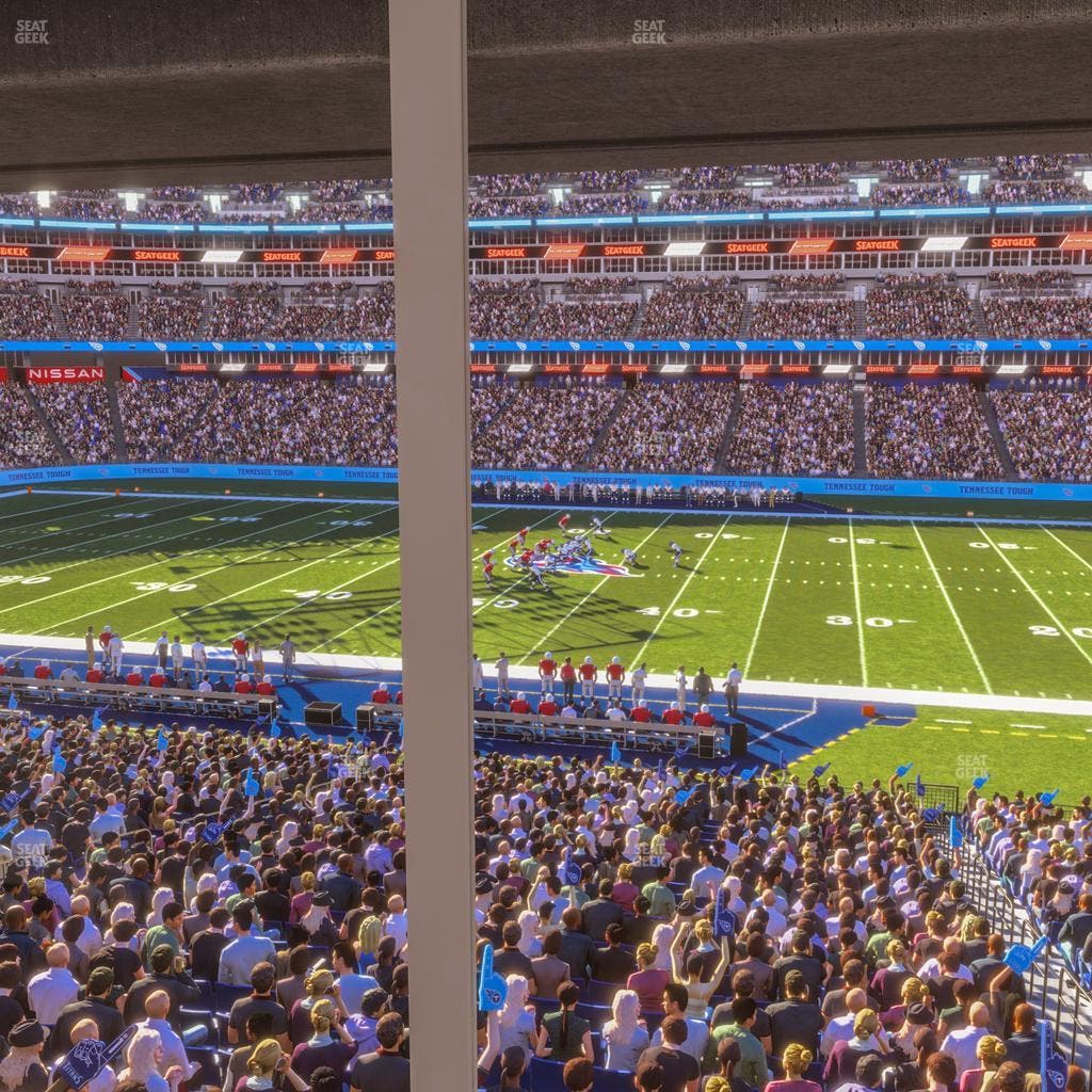 Nissan Stadium - Section Suite 10 E Seat View