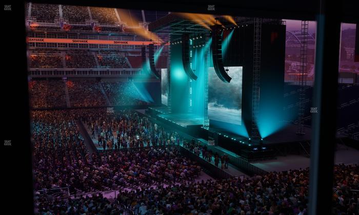 Nissan Stadium - Section Suite 10 E Seat View