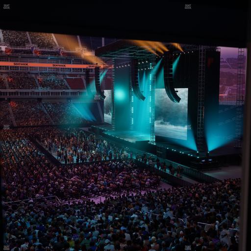 Nissan Stadium - Section Suite 11 E Seat View