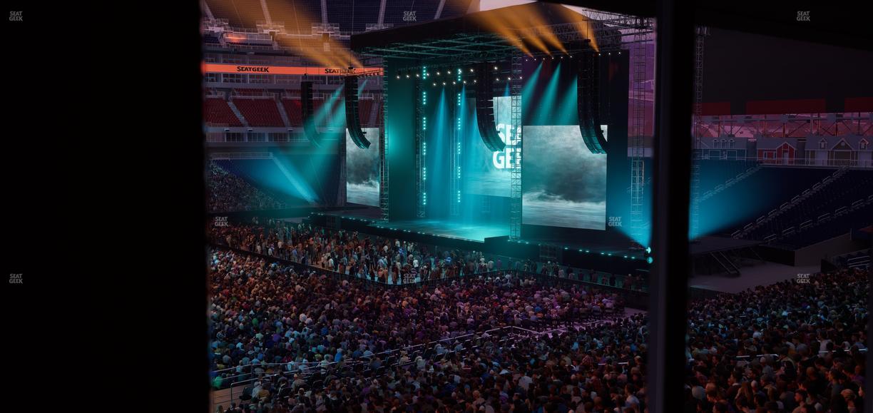 Nissan Stadium - Section Suite 14 E Seat View
