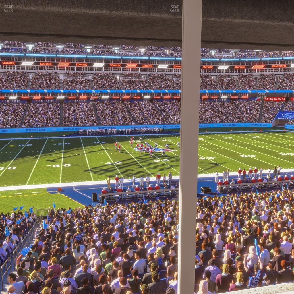 Nissan Stadium - Section Suite 14 E Seat View