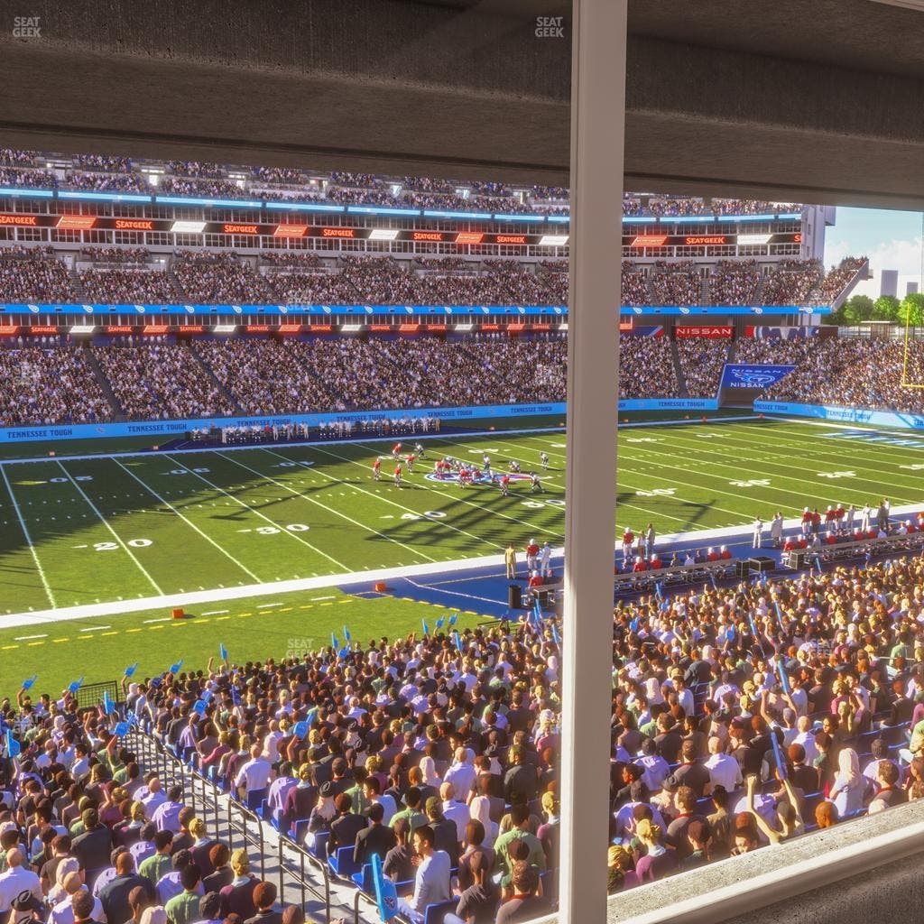 Nissan Stadium - Section Suite 17 E Seat View