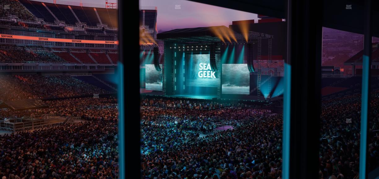 Nissan Stadium - Section Suite 22 E Seat View