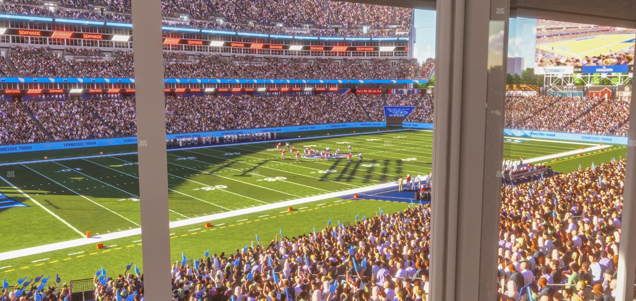 Nissan Stadium - Section Suite 22 E Seat View