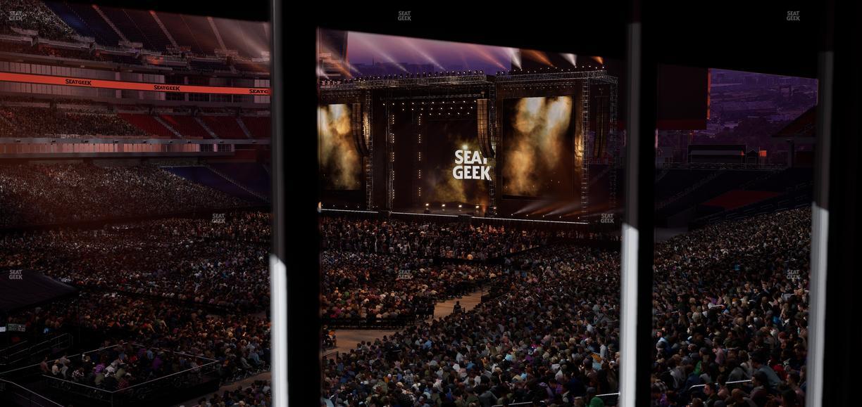 Nissan Stadium - Section Suite 23 E Seat View