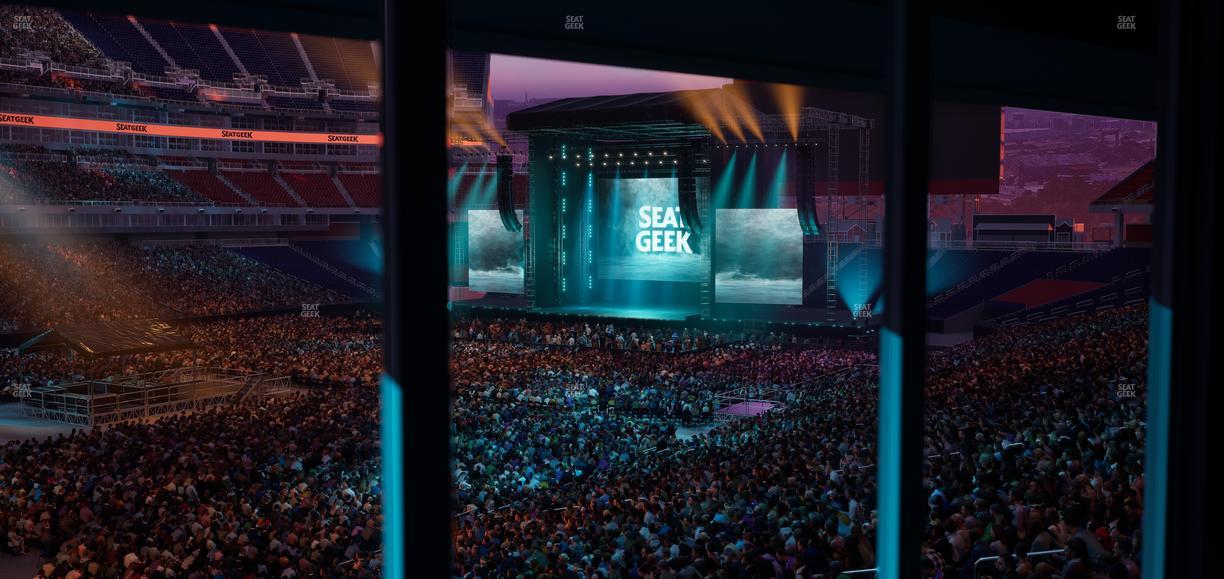 Nissan Stadium - Section Suite 23 E Seat View