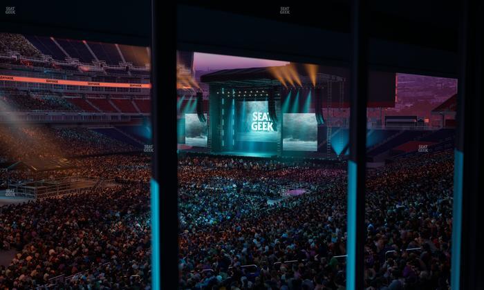 Nissan Stadium - Section Suite 23 E Seat View