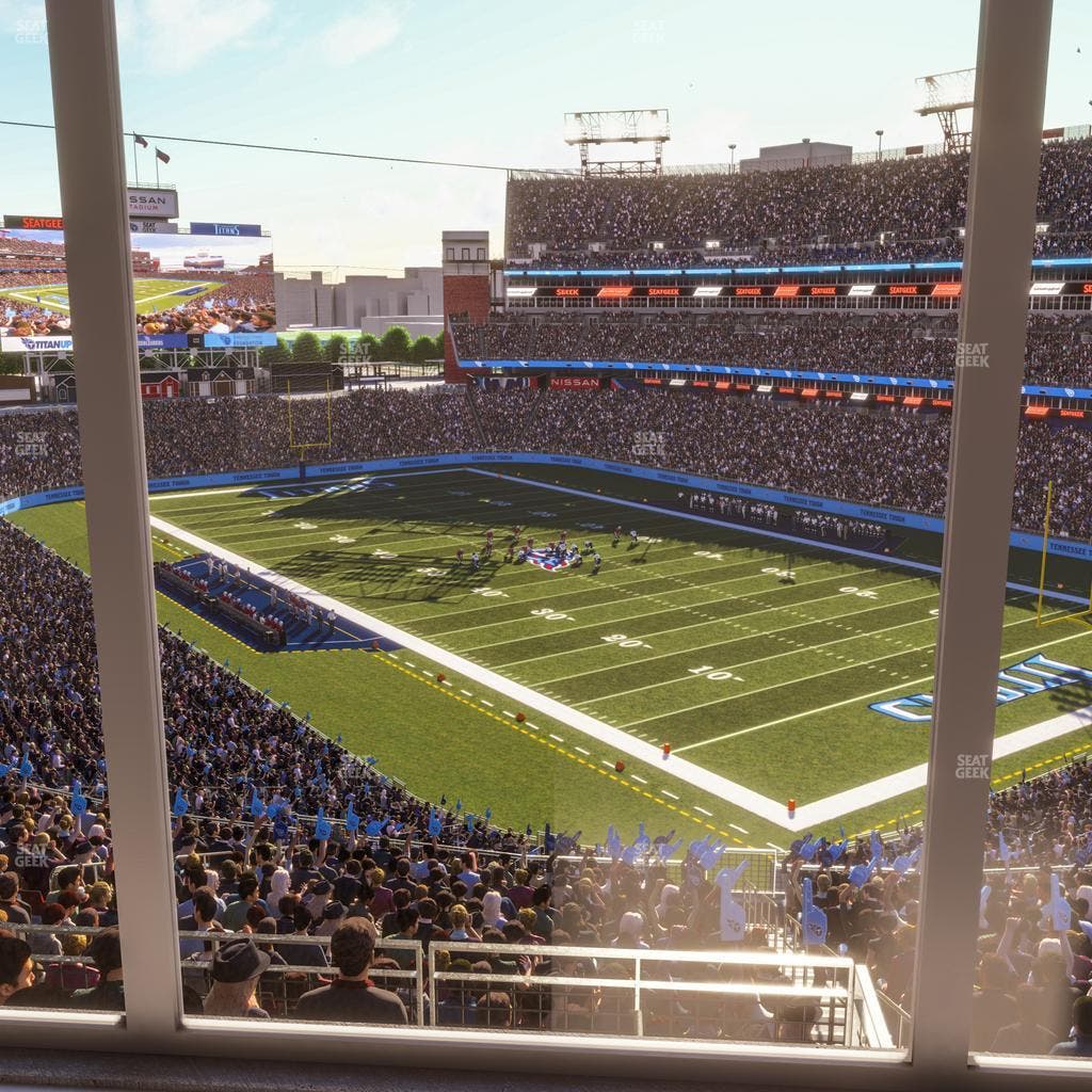 Nissan Stadium - Section Suite 500 E Seat View