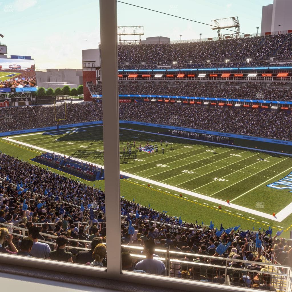 Nissan Stadium - Section Suite 504 E Seat View