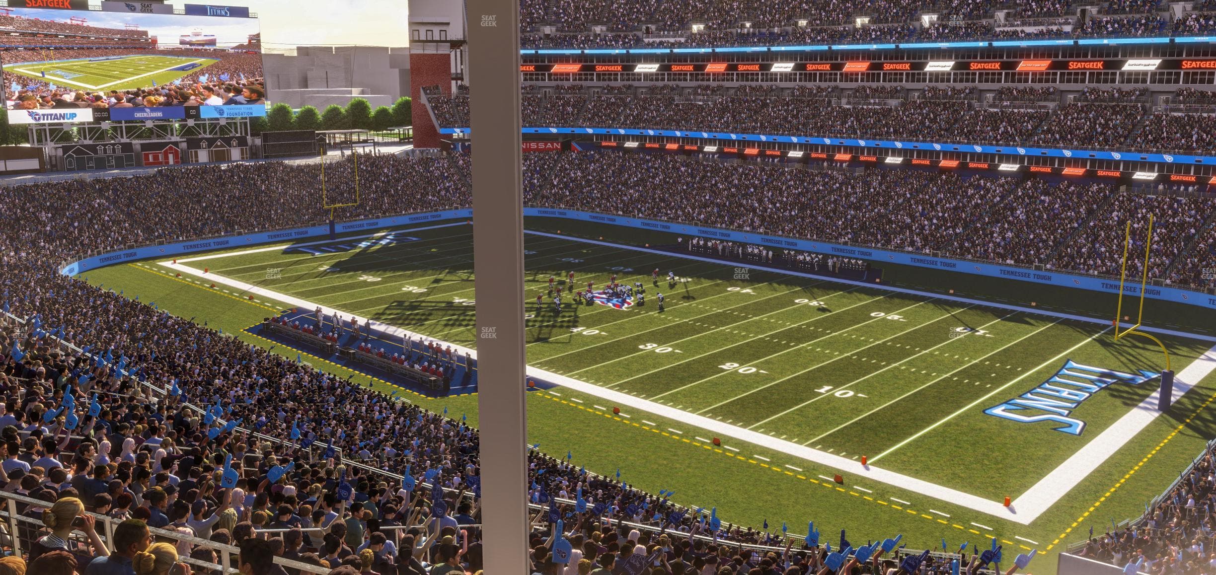 Nissan Stadium - Section Suite 504 E Seat View