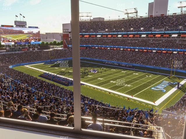 Nissan Stadium - Section Suite 504 E Seat View