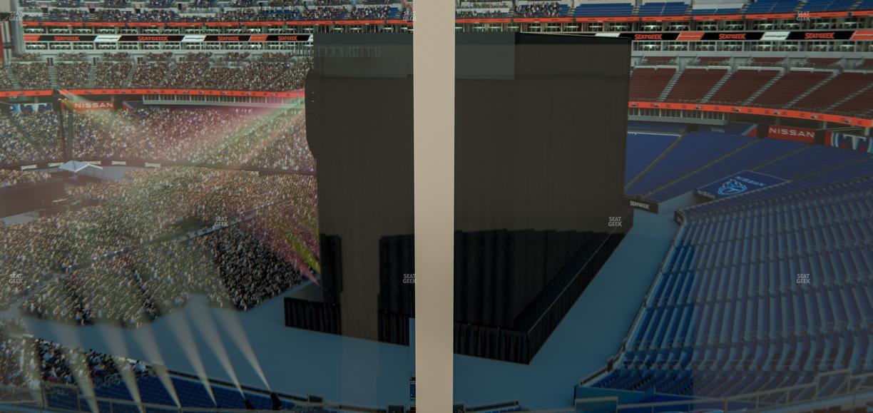 Nissan Stadium - Section Suite 505 E Seat View