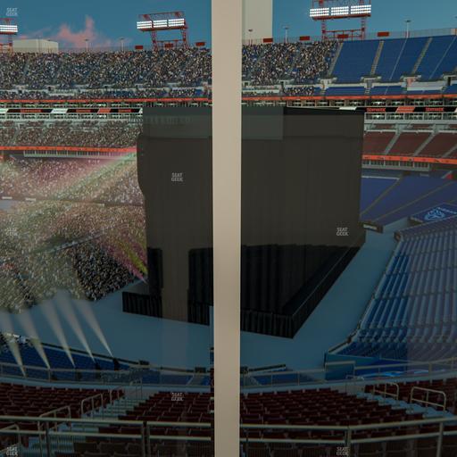 Nissan Stadium - Section Suite 505 E Seat View