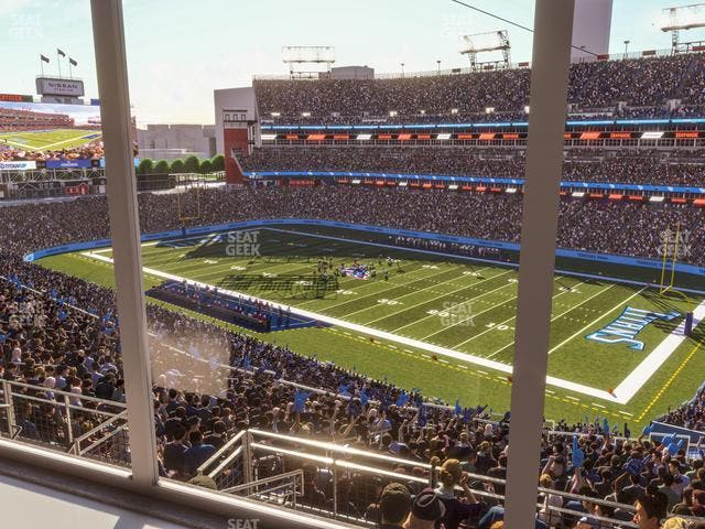 Nissan Stadium - Section Suite 505 E Seat View