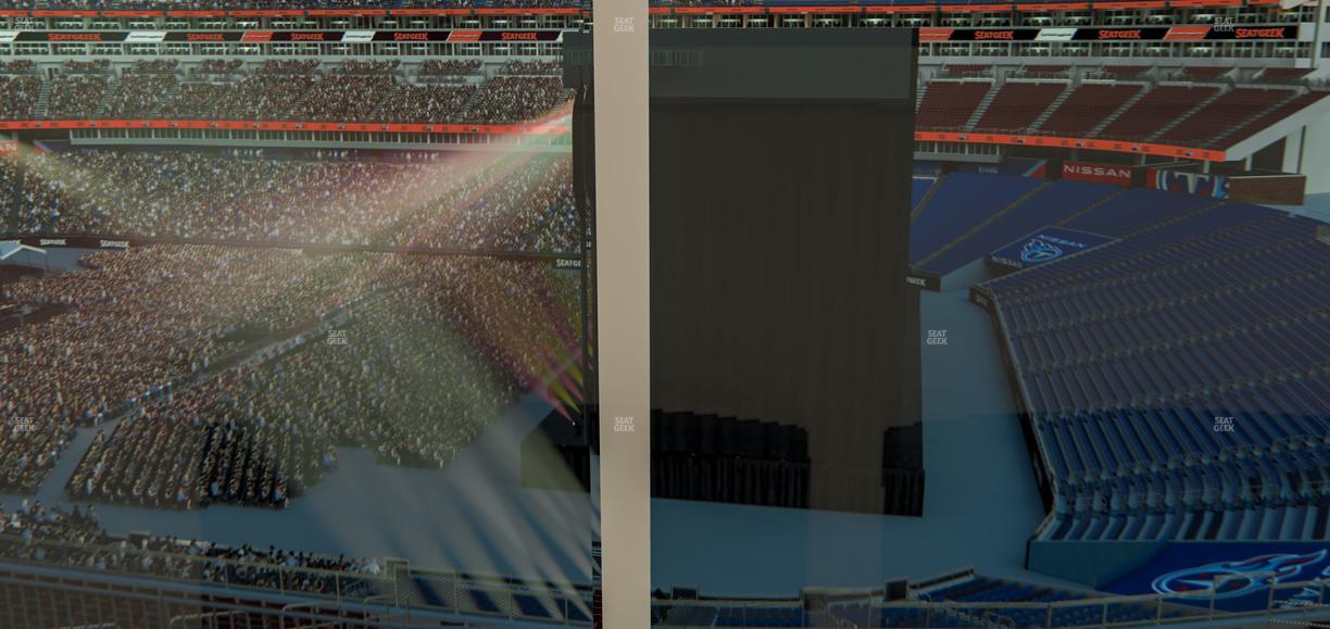 Nissan Stadium - Section Suite 508 E Seat View
