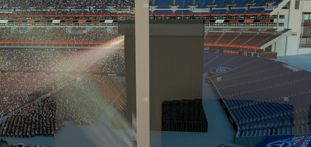 Nissan Stadium - Section Suite 509 E Seat View
