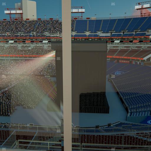 Nissan Stadium - Section Suite 509 E Seat View