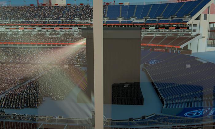 Nissan Stadium - Section Suite 509 E Seat View