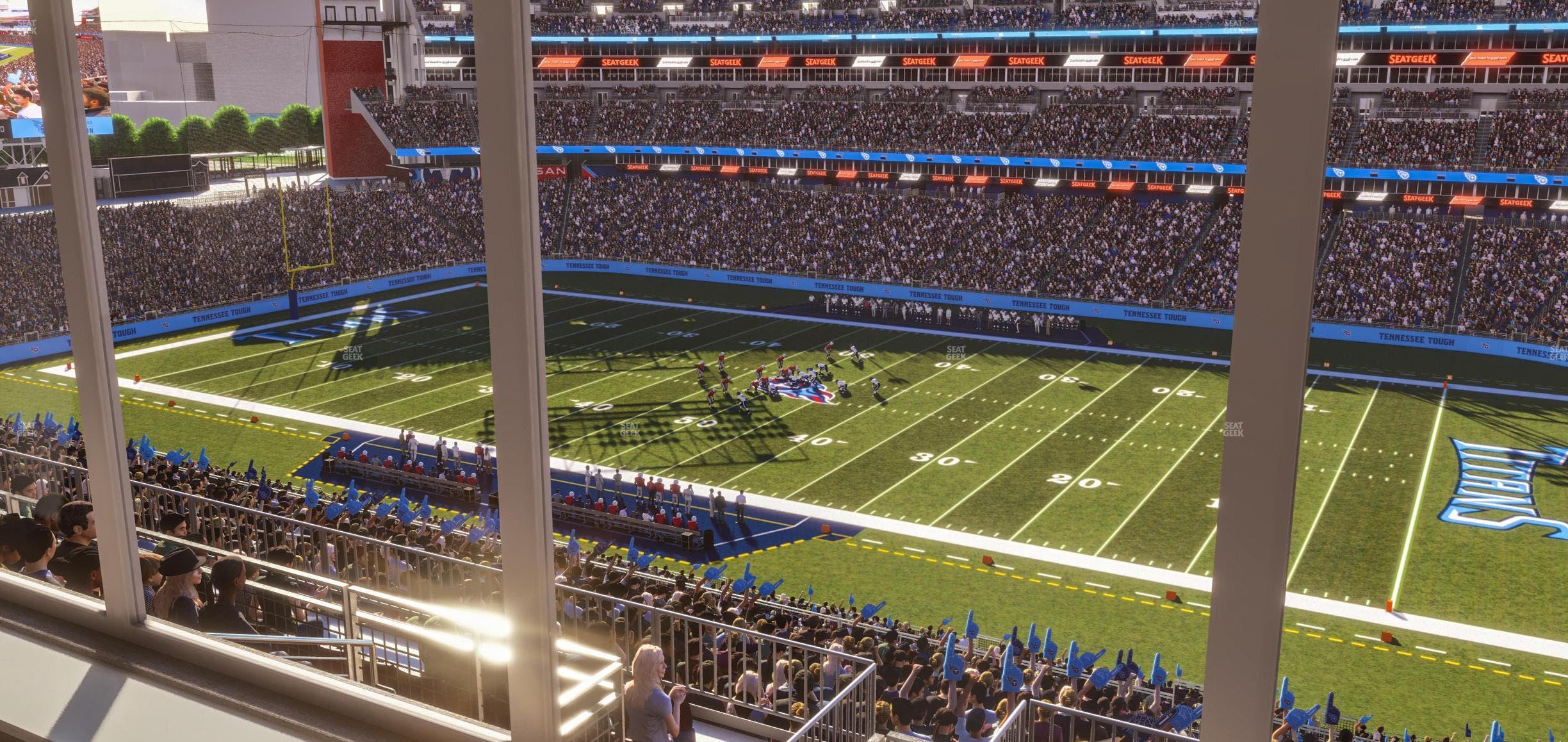 Nissan Stadium - Section Suite 509 E Seat View