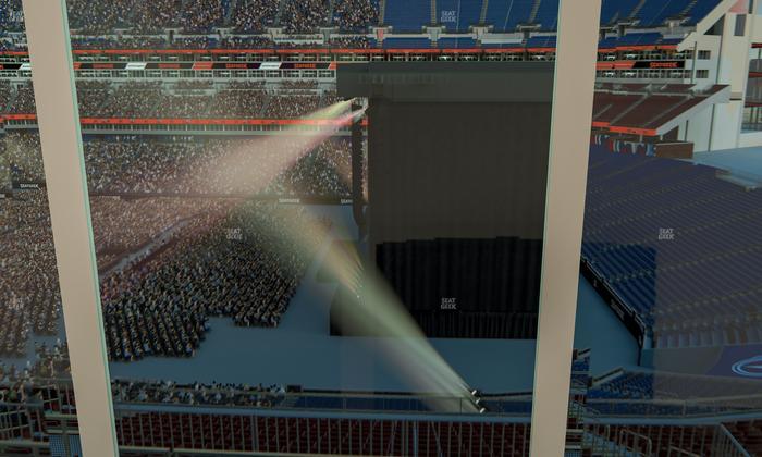 Nissan Stadium - Section Suite 510 E Seat View