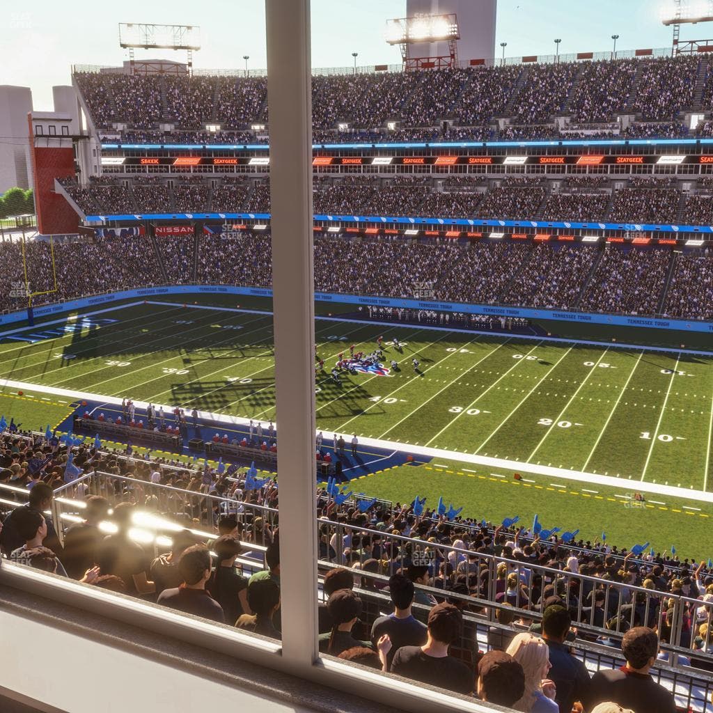 Nissan Stadium - Section Suite 510 E Seat View