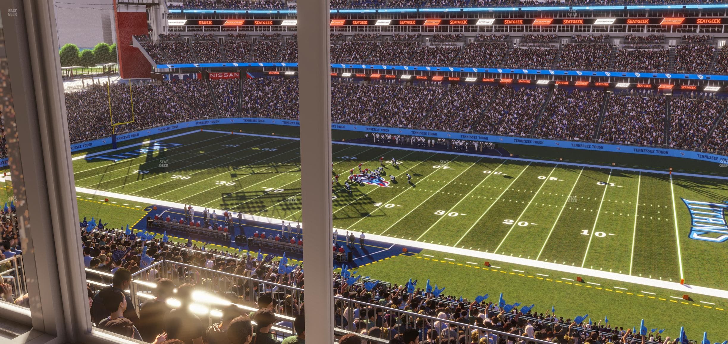 Nissan Stadium - Section Suite 510 E Seat View