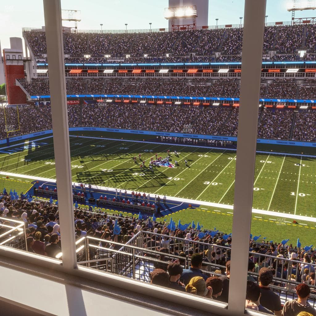 Nissan Stadium - Section Suite 511 E Seat View