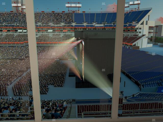 Nissan Stadium - Section Suite 512 E Seat View