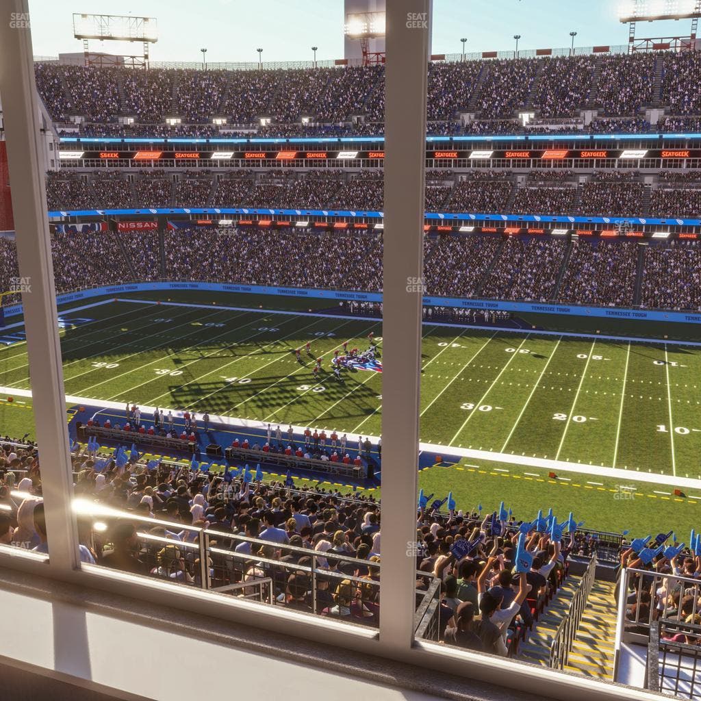 Nissan Stadium - Section Suite 512 E Seat View