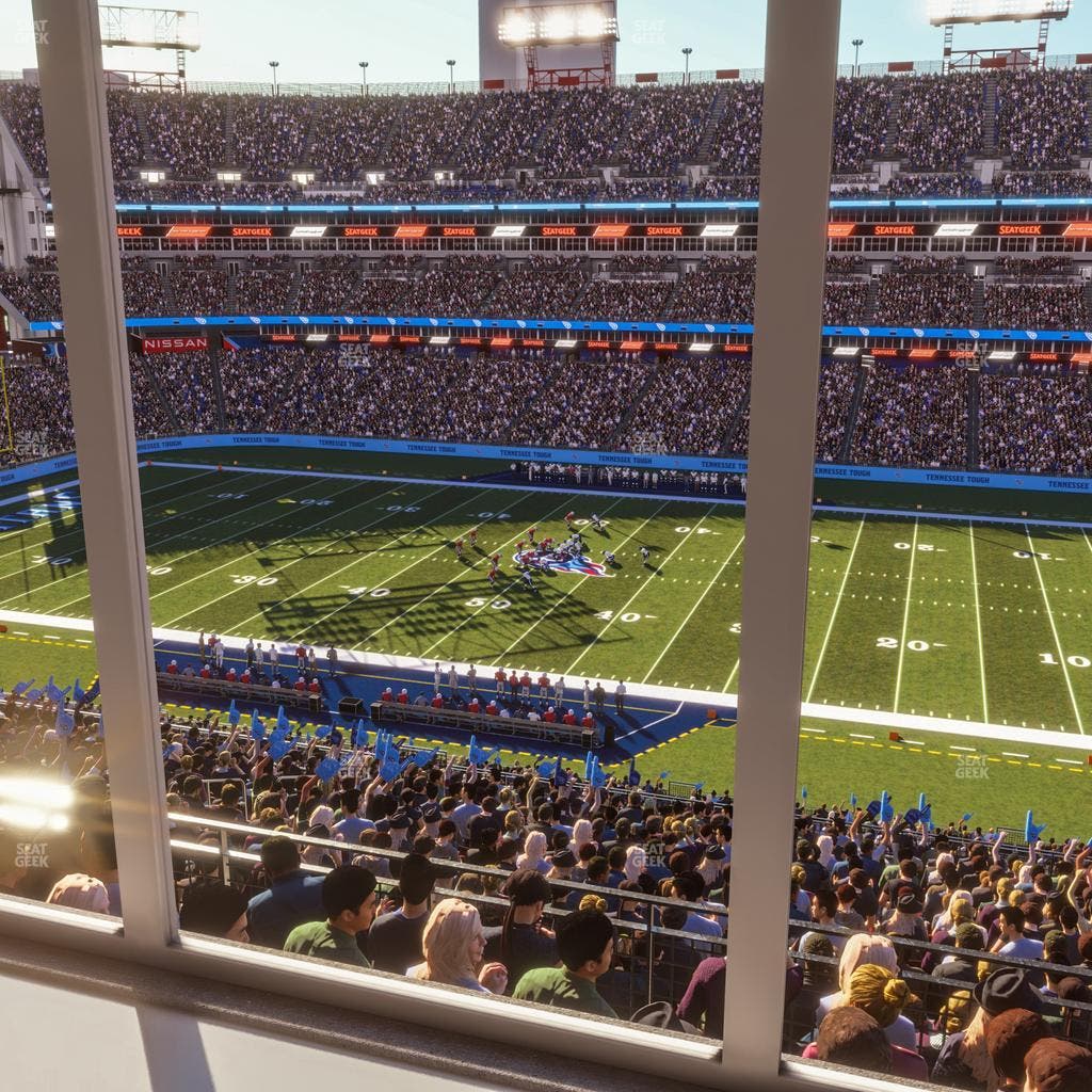 Nissan Stadium - Section Suite 513 E Seat View