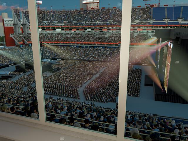 Nissan Stadium - Section Suite 513 E Seat View
