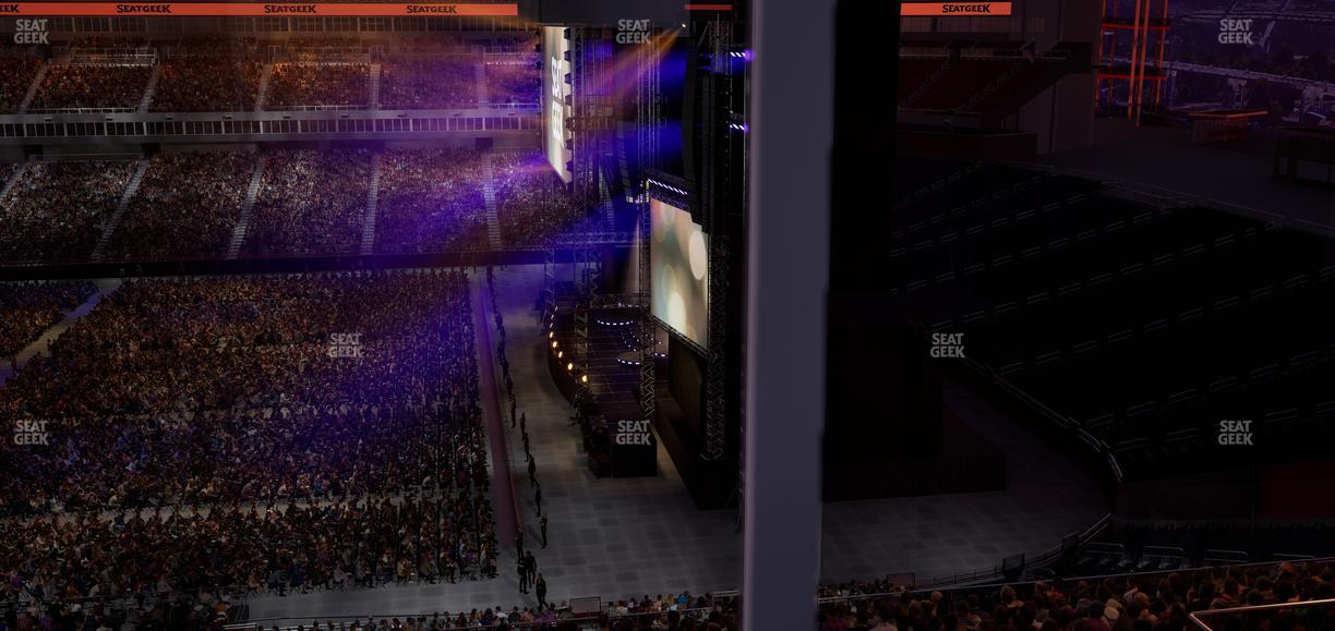 Nissan Stadium - Section Suite 513 E Seat View