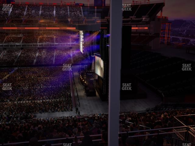 Nissan Stadium - Section Suite 513 E Seat View