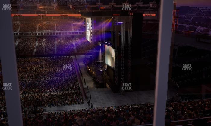 Nissan Stadium - Section Suite 514 E Seat View