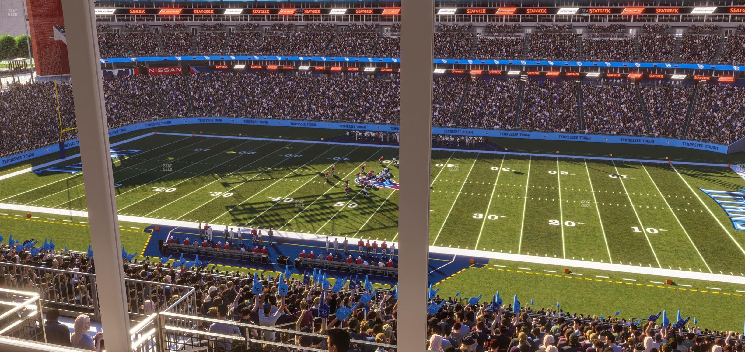 Nissan Stadium - Section Suite 514 E Seat View